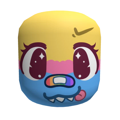 Silly Pinata Face Head w\/ Bandage