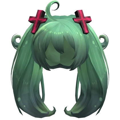 Rotten Girl Miku Fujoshi Anime Fluffy Twintails