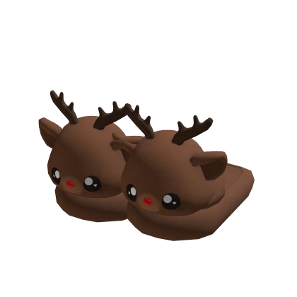 baby reindeer slippers