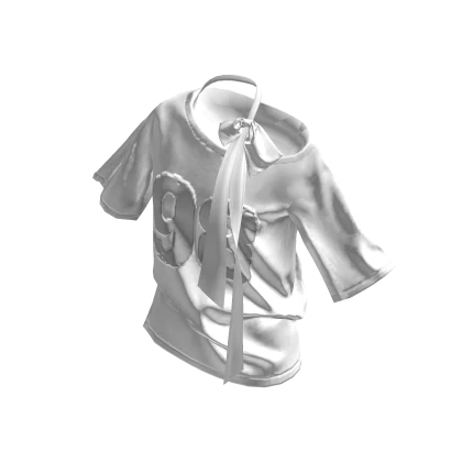 💗Y2K LOOSE FIT ASYMMETRICAL TOP_WHITE