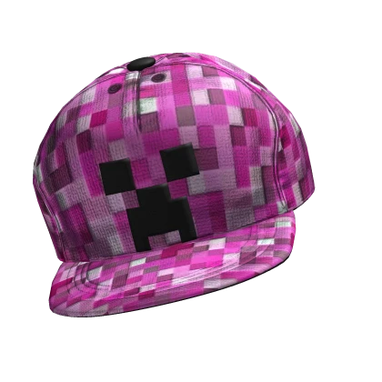 Pink Creepy Monster Cap