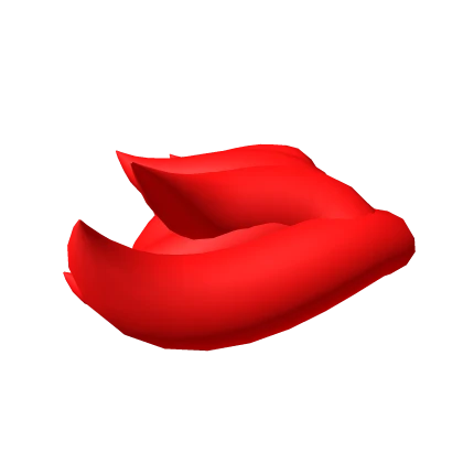 Fluffy Messy Hair Tuft (Neon Red)