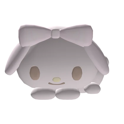 Kawaii cutesy tiny pink bunny pet