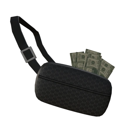 Bolso de diseñador con dinero