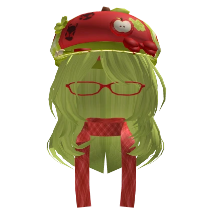 cheap igari mori kei apple scarf & glasses green