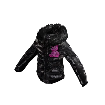 Puffer Jacket Gloss Black