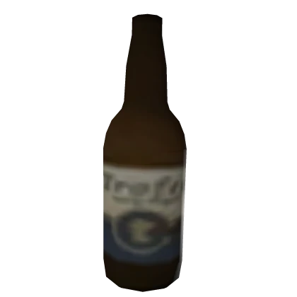 (R6 Holdable) Glass Soda Bottle