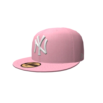 Pink NYC Fitted Cap