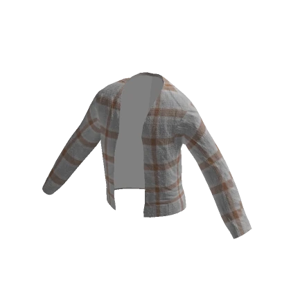 Tartan Jacket - Brown/Blue