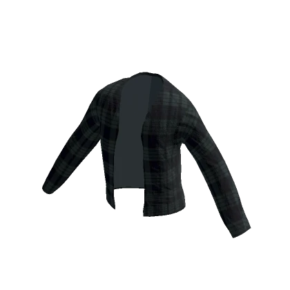 Casual Tartan Jacket - Green