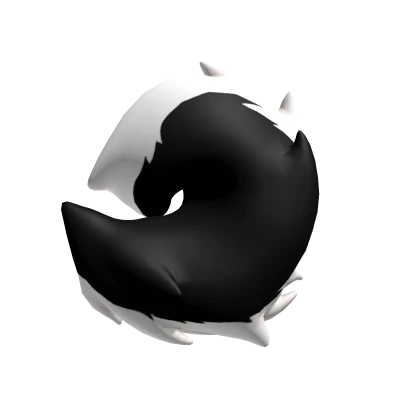 Fluffy Black Kemono Dog Tail