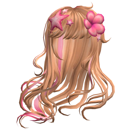 Decora tropical Windy Hair [Hot Pink]