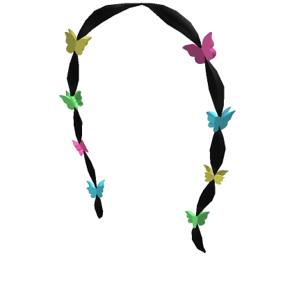 Butterfly Clip Bangs [Black]