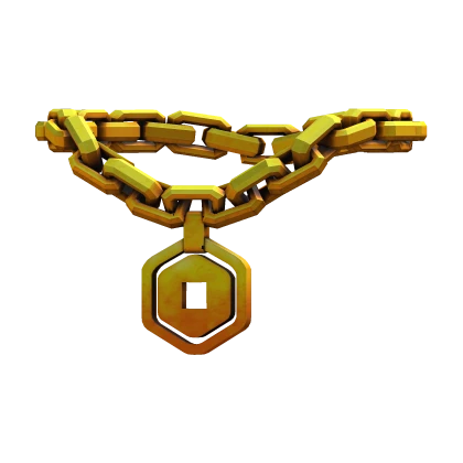 Gold Robux Chain