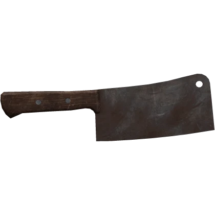 [R6] Holdable Rusty Cleaver RIGHT