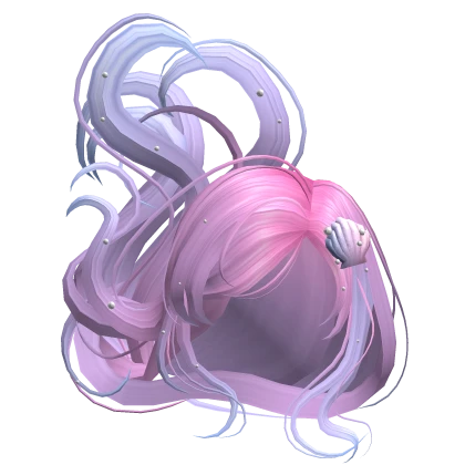 Windy Tropical Mermaid Hair (Pink&Purple)