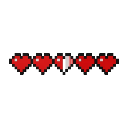 Animated HP Pixel Heart Bar