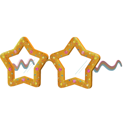 Summer Starfish Mermaid Crystal Glasses