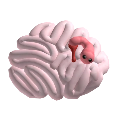 halloween zombie brain hairclip