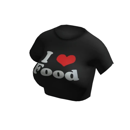 'I heart food' Tee