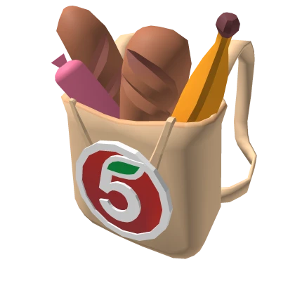 Рюкзак с продуктами