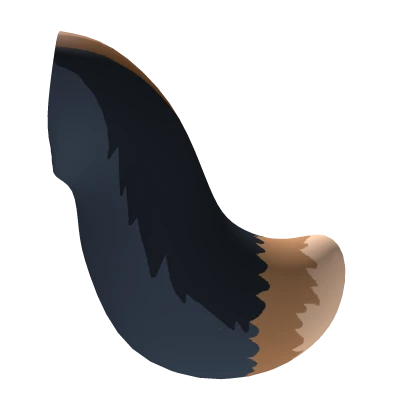 Furry Burmese Mountain Dog Tail 