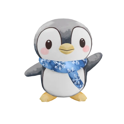 Cute Winter Penguin Pet