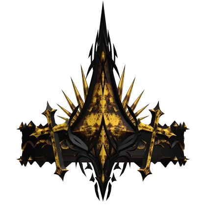 (⌛) GOLD GHOSTLY CROWN
