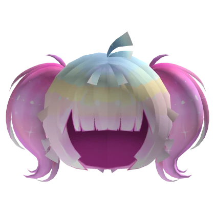 Candy Pinata hair kawaii cutecore pastel low face