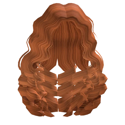 Ginger Curly Hair of the Queen Mother