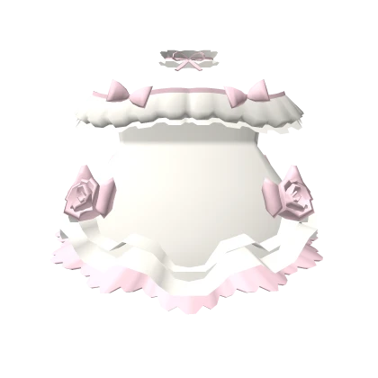 💕3.0 Delicious romantic pink dress cake