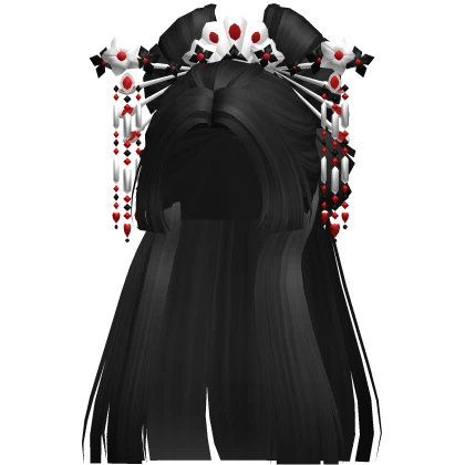 Traditional Empress Hair w/ Headpiece