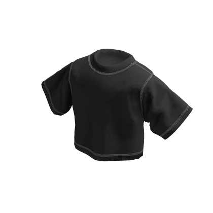 ardor* - crop tee (black)