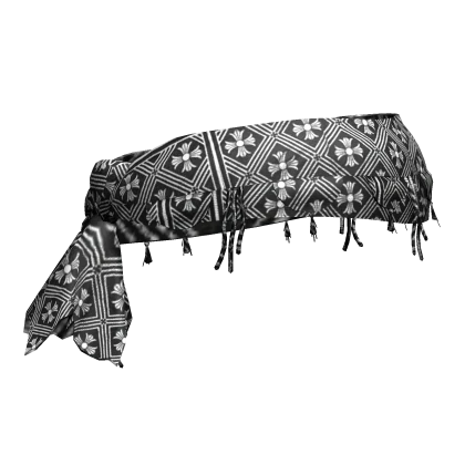 SB Black Emo Chrome Headscarf 