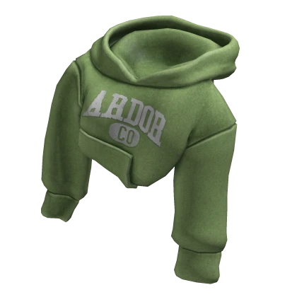 ardor* - shoulder hoodie (3.0) (green)