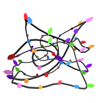 Christmas Torso Lights Decoration