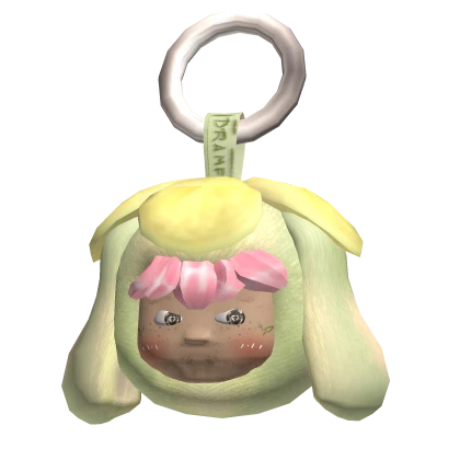 Dwarmfey Bunny Plush Pendant (Pomelo) - 3.0