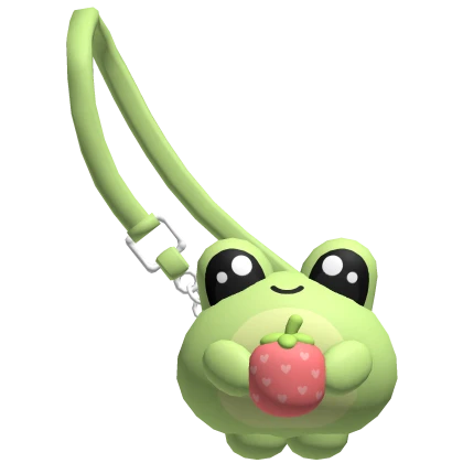 Strawberry Frog Purse