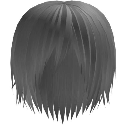 grey emo messy japanese anime boy hair