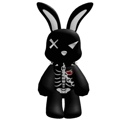 Black Skeleton Rabbit
