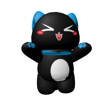 Cat Mike Demonic Blue