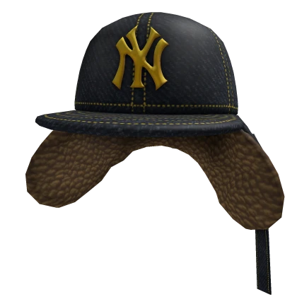 2000s Denim Trapper Hat