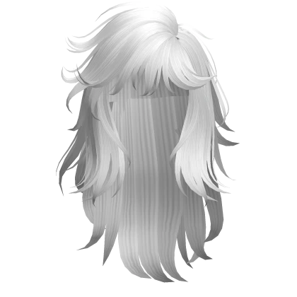 Messy Hair (White)