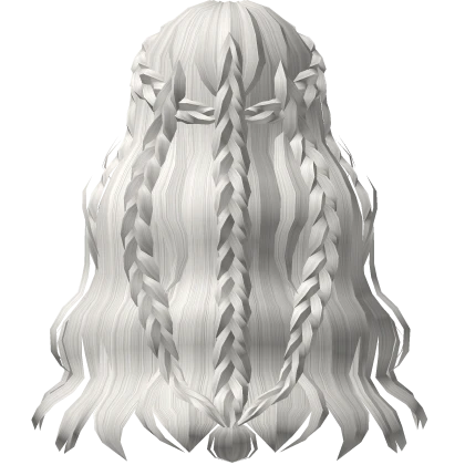 White Braided Hair of the Unalloyed God