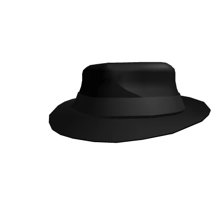 (CODE : BLACKFEDORA3333) Black Business Fedora