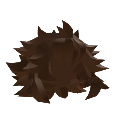 Brown Blocky Bed Head