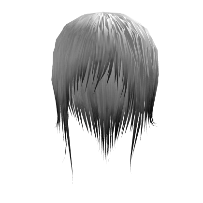 White/Black Wispy Long Vkei Hair