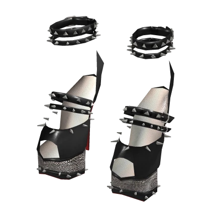♰ Y2K Strapped Studded Heels (IT-Girl)