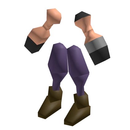 BEST Low Poly Cloud Avatar 2/3 - Arms & Legs