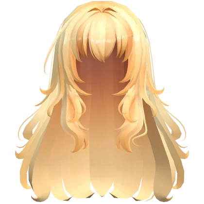 SeeU Curly Fluffy Hair Base - Messy Yellow Blocky